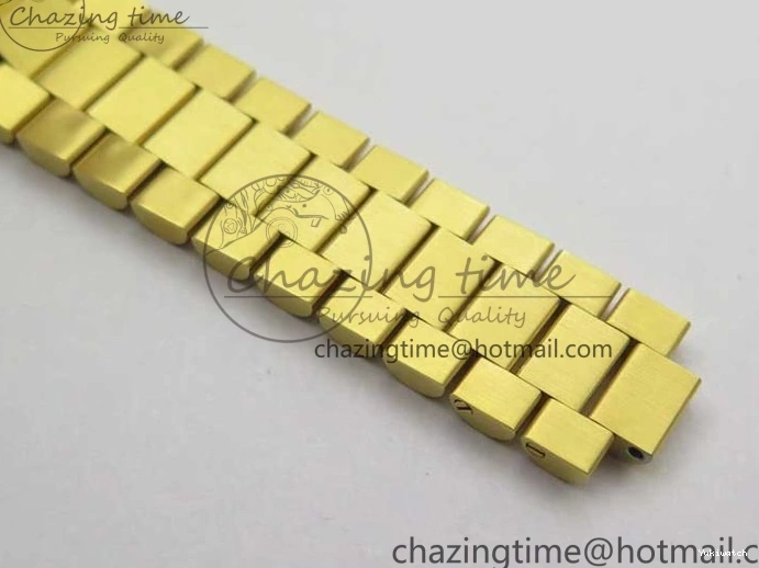 Bracelet Dial EWF 31mm ETA2688 Best Green YG Daydate Edition Malachite YG President on 278288 0430